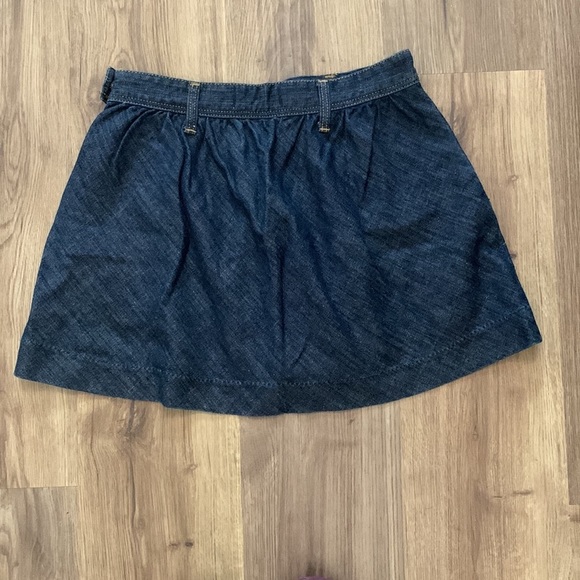 Abercrombie & Fitch Blue Jean Skirt, Size 00 - Picture 2 of 6